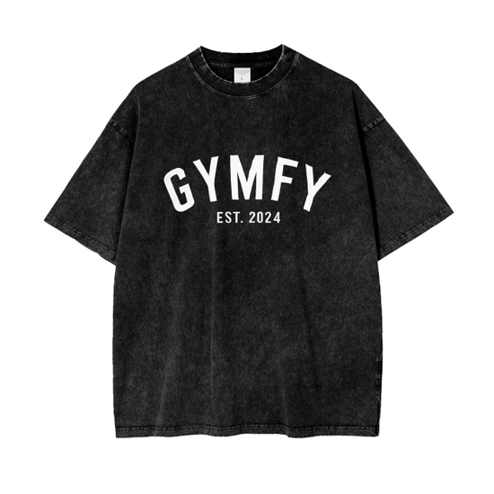 GYMFY Premium Oversized Pump Cover Tee