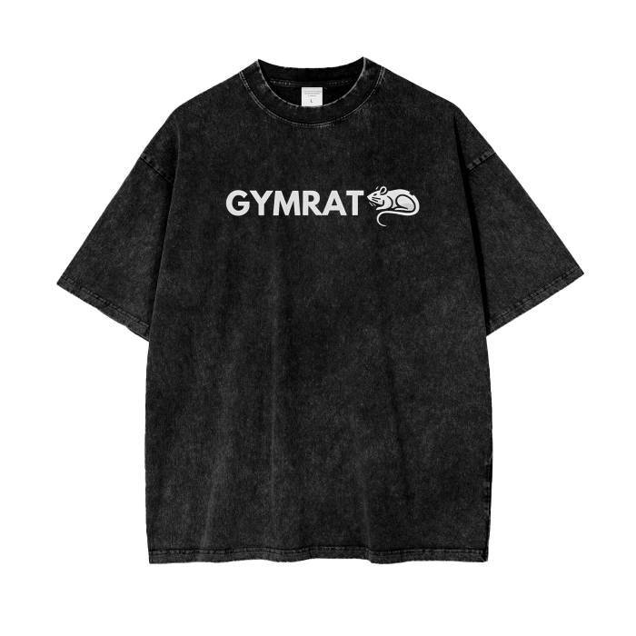 GYMRAT Oversized Pump Cover Tee - GYMFY