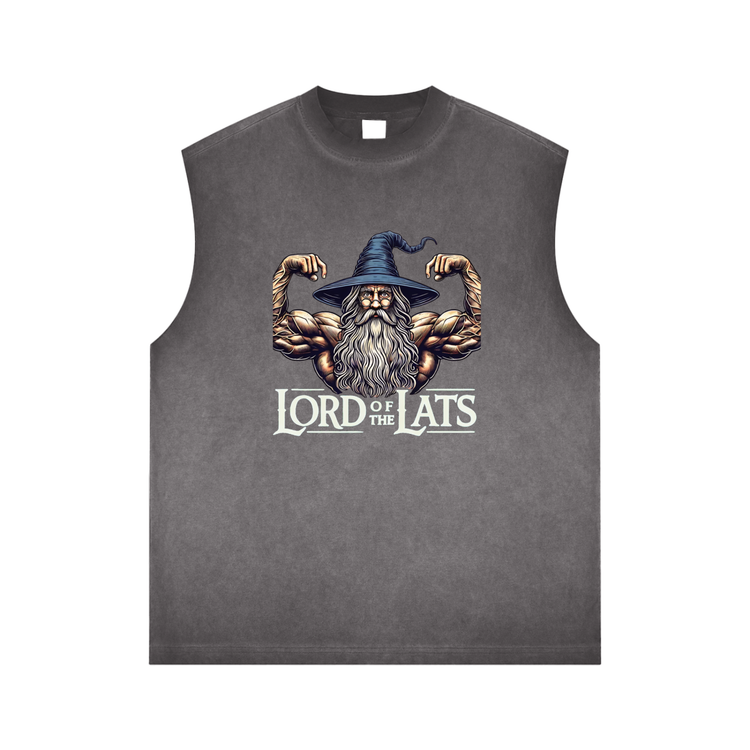 Gym tank ,bodybuilding tank,powerlifting apparel,,lord of the lats,lat spread,back day Shirt,cotton tank,aesthetic gym wear,streetwear tank