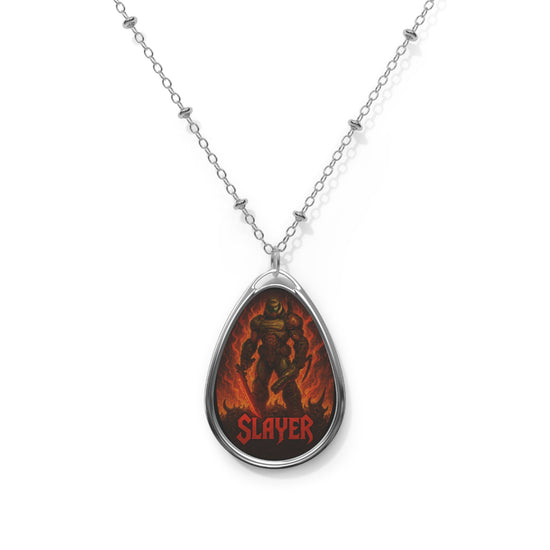 badass slayer necklace- pendants