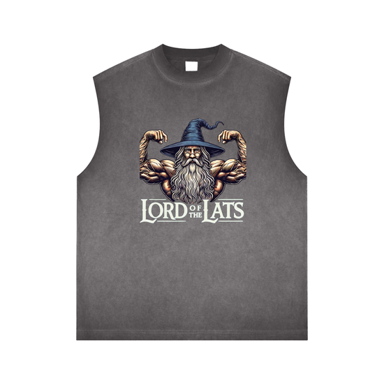 Gym tank ,bodybuilding tank,powerlifting apparel,,lord of the lats,lat spread,back day Shirt,cotton tank,aesthetic gym wear,streetwear tank