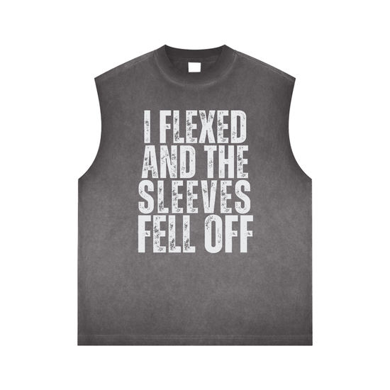 I Flexed and the Sleeves Fell Off Juggernaut Tank Top